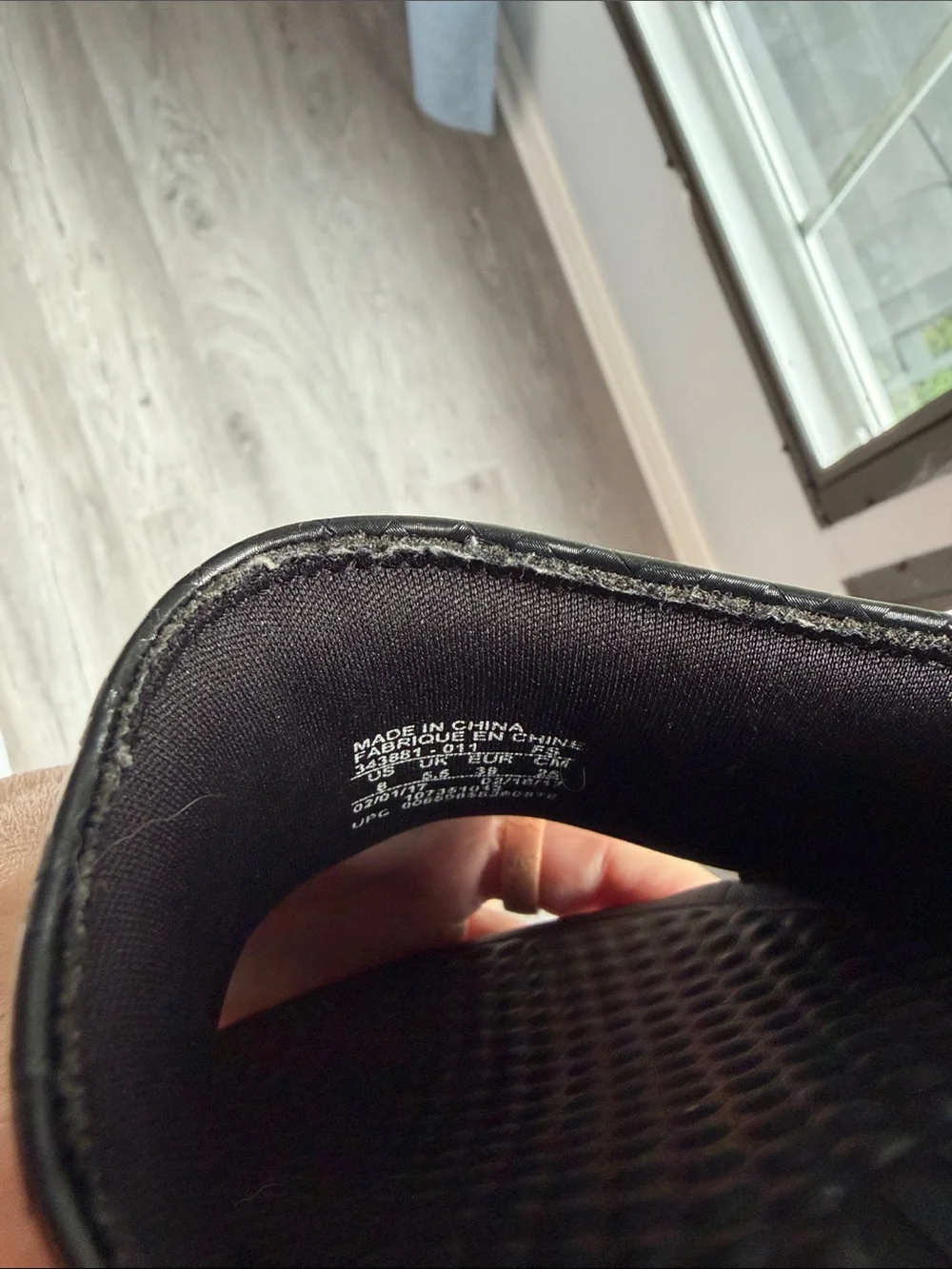 Nike Black Slide Sandals with White Logo